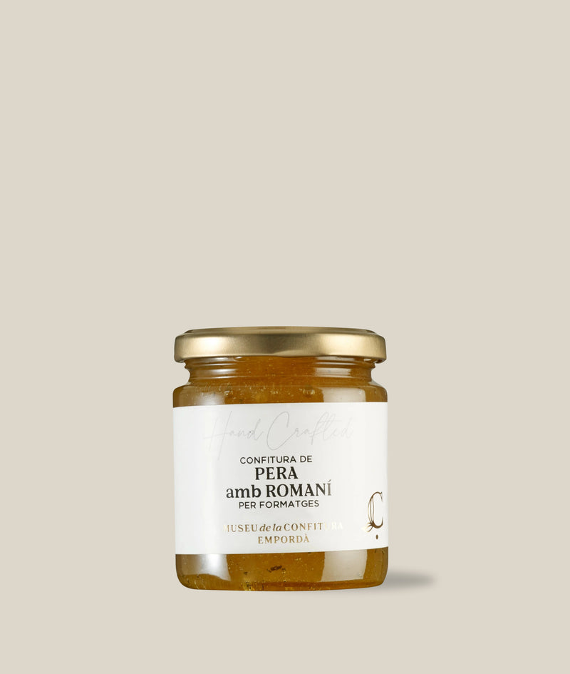 Mermelada de pera y romero