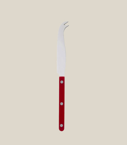 Cuchillo Sabre queso rojo