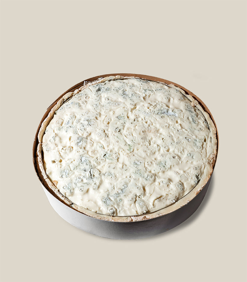 gorgonzola cuchara formaje queso azul leche pasteurizada vaca